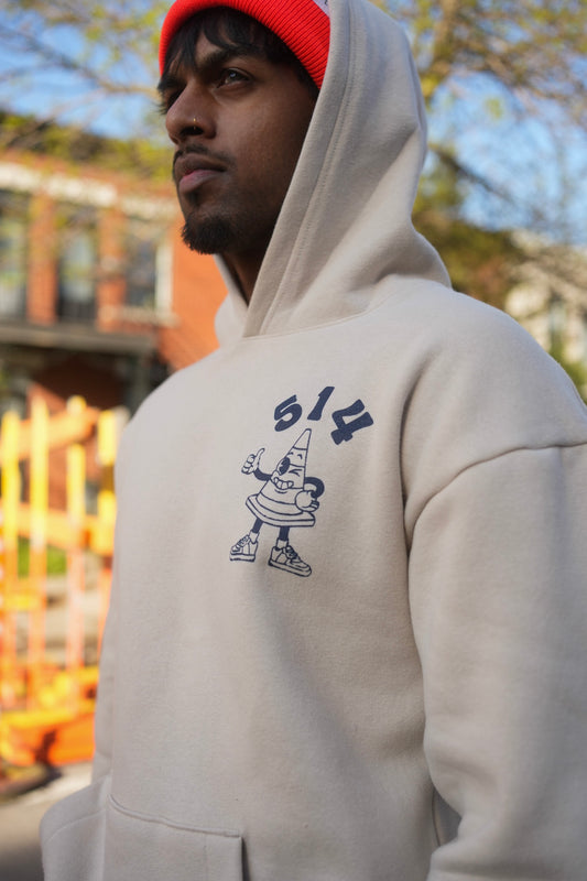 SZN 2 HOODIE - BONE/BEIGE