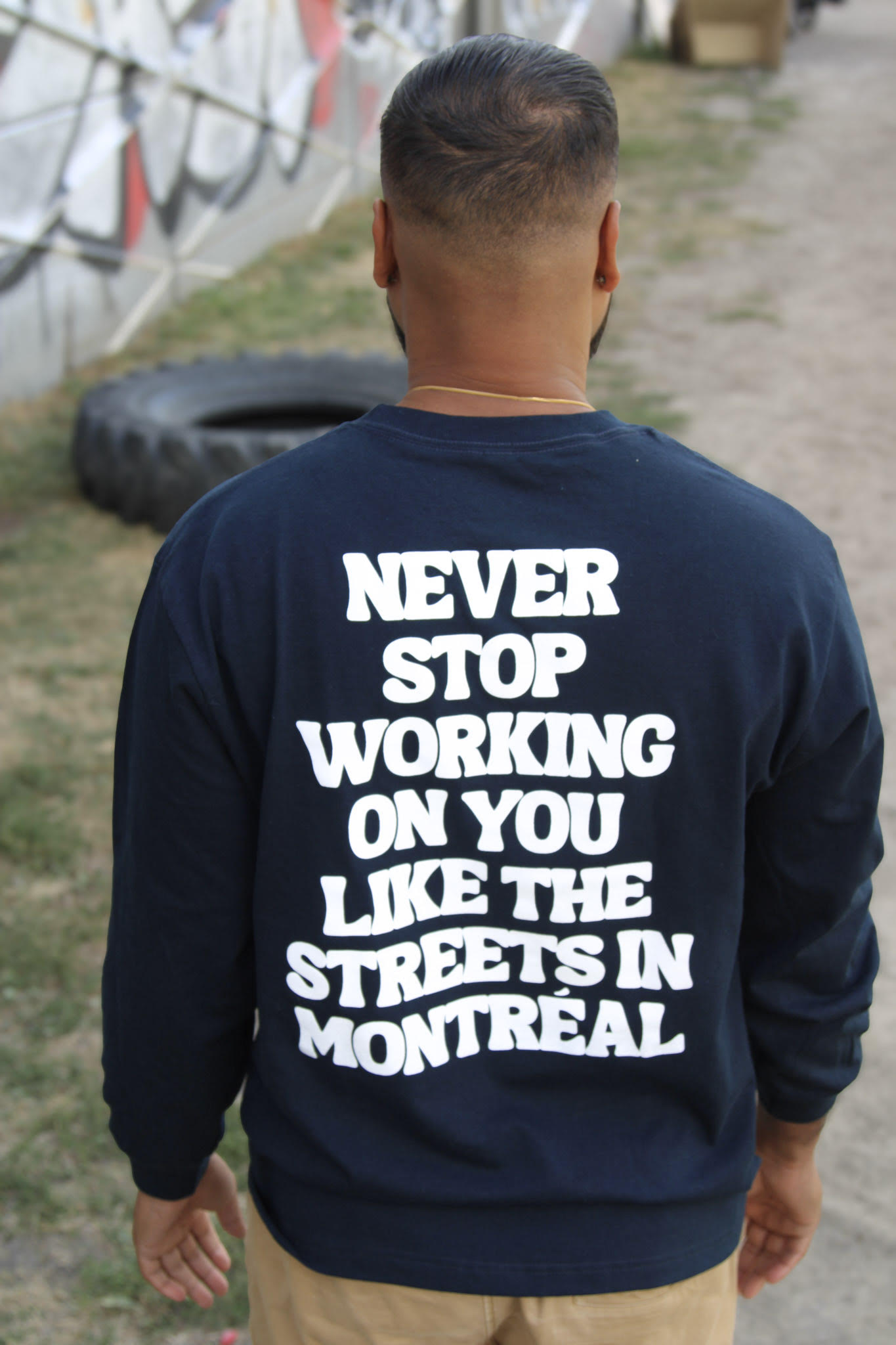 SZN 2 LONG SLEEVE - NAVY BLUE