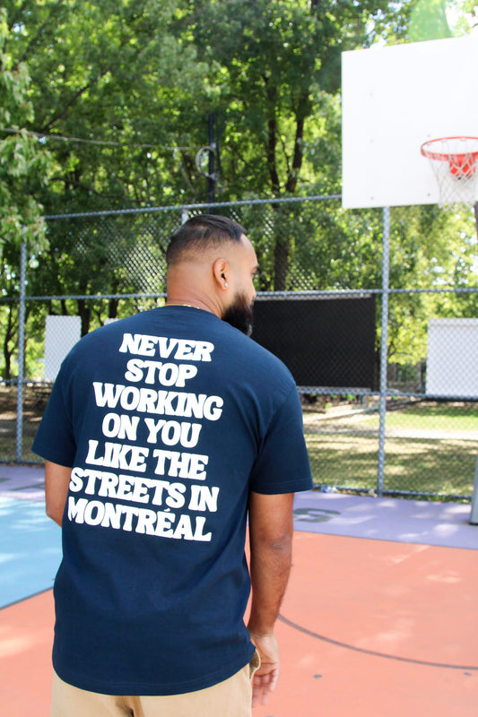 SZN 2 SHORT SLEEVE - NAVY BLUE