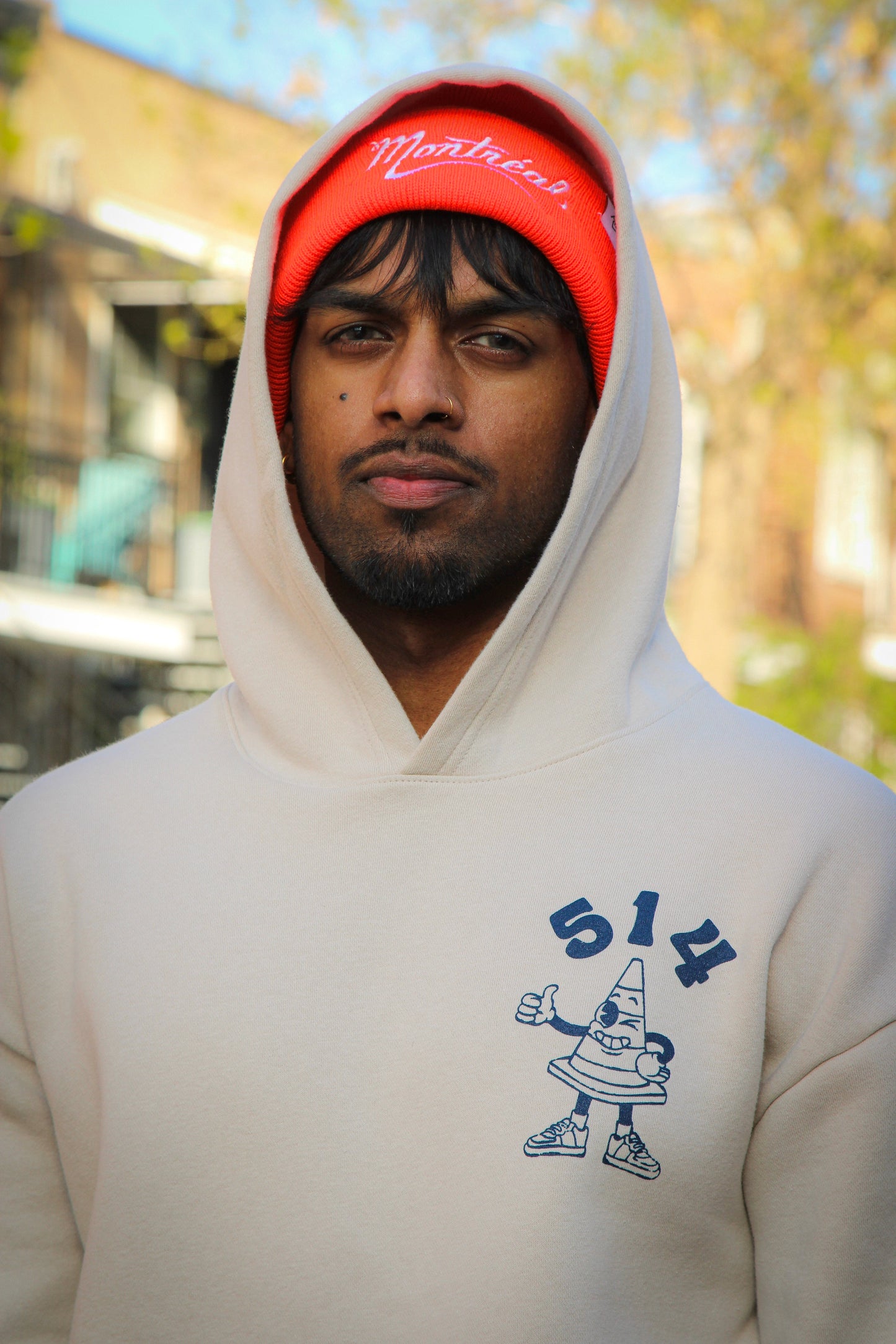 SZN 2 HOODIE  - BONE/BEIGE