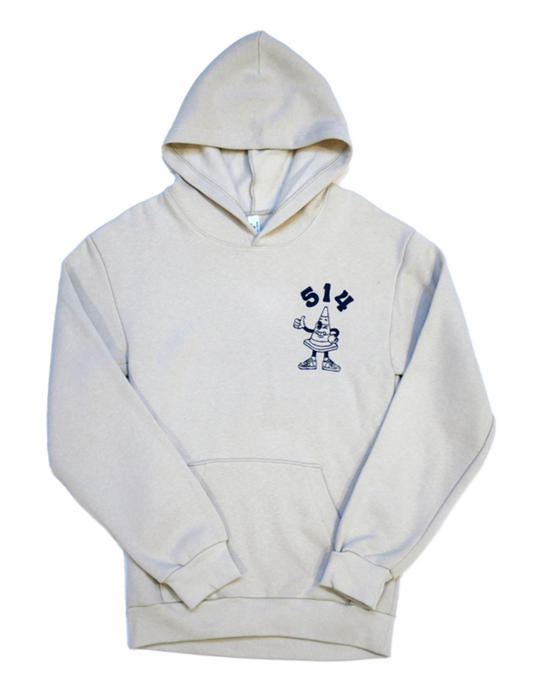 SZN 2 HOODIE  - BONE/BEIGE