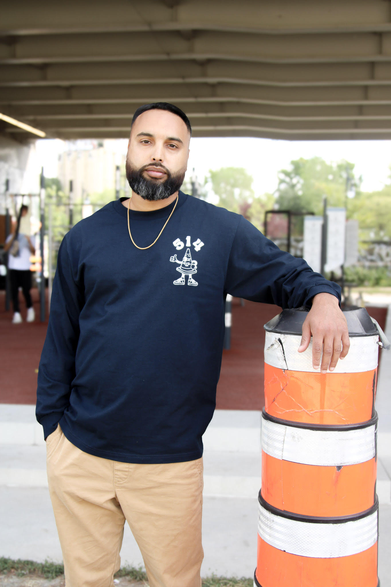 SZN 2 LONG SLEEVE - NAVY BLUE
