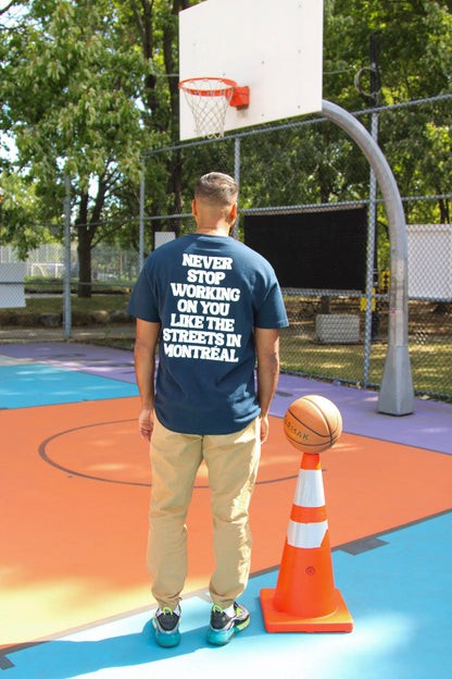 SZN 2 SHORT SLEEVE - NAVY BLUE